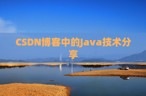 CSDN博客中的Java技术分享